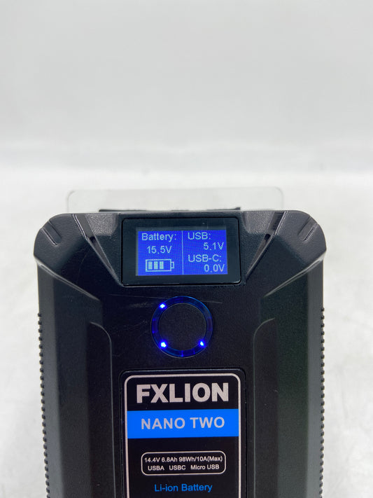 FXLion Nano Two 98Wh 14.8V 6800mAh V-Lock V Mount Li-ion Battery