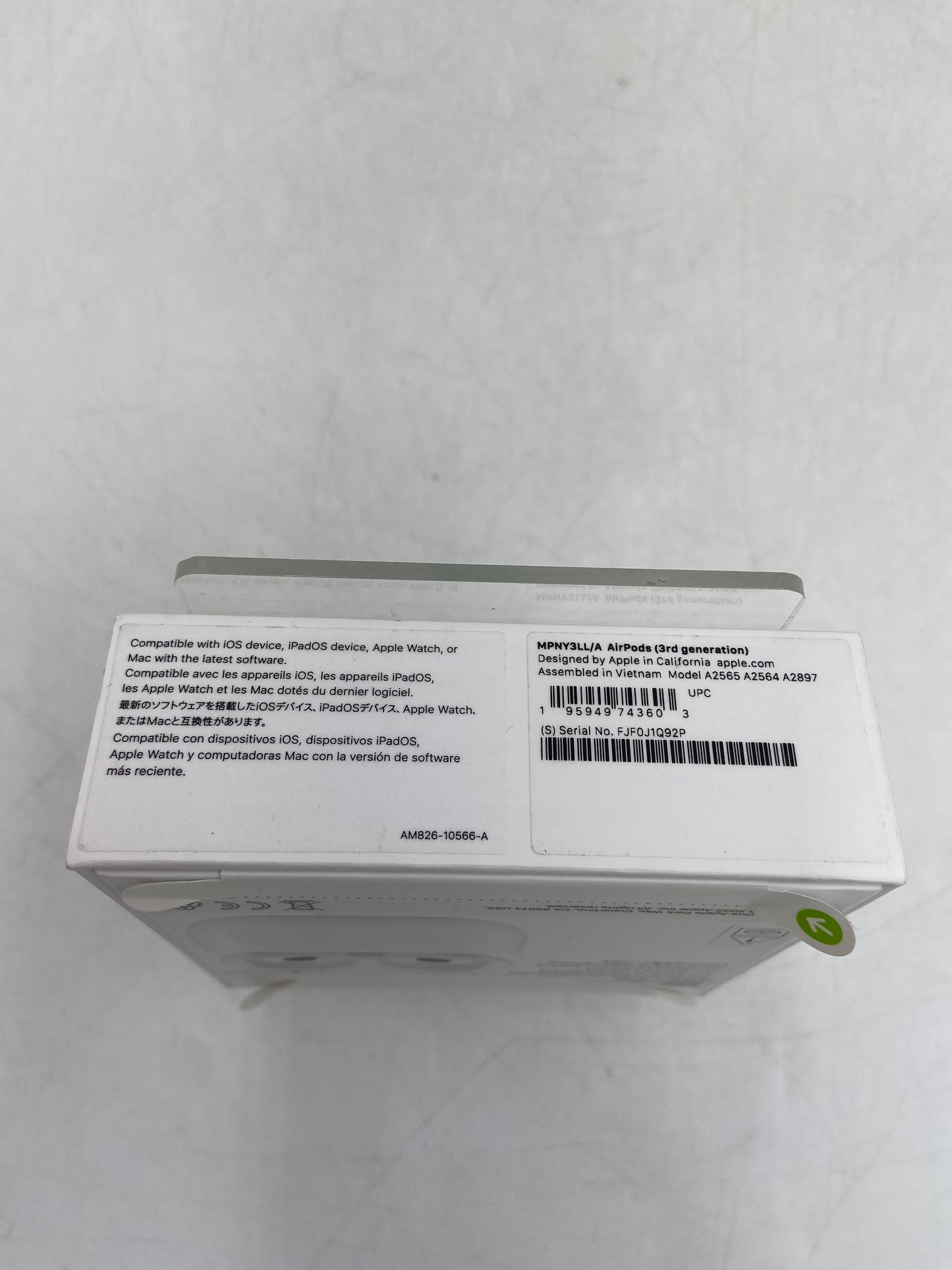 New Apple AirPods 3rd Gen with MagSafe Charging Case A2564 A2565 A2566 MPNY3LL/A