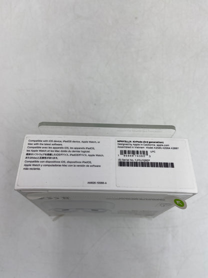New Apple AirPods 3rd Gen with MagSafe Charging Case A2564 A2565 A2566 MPNY3LL/A