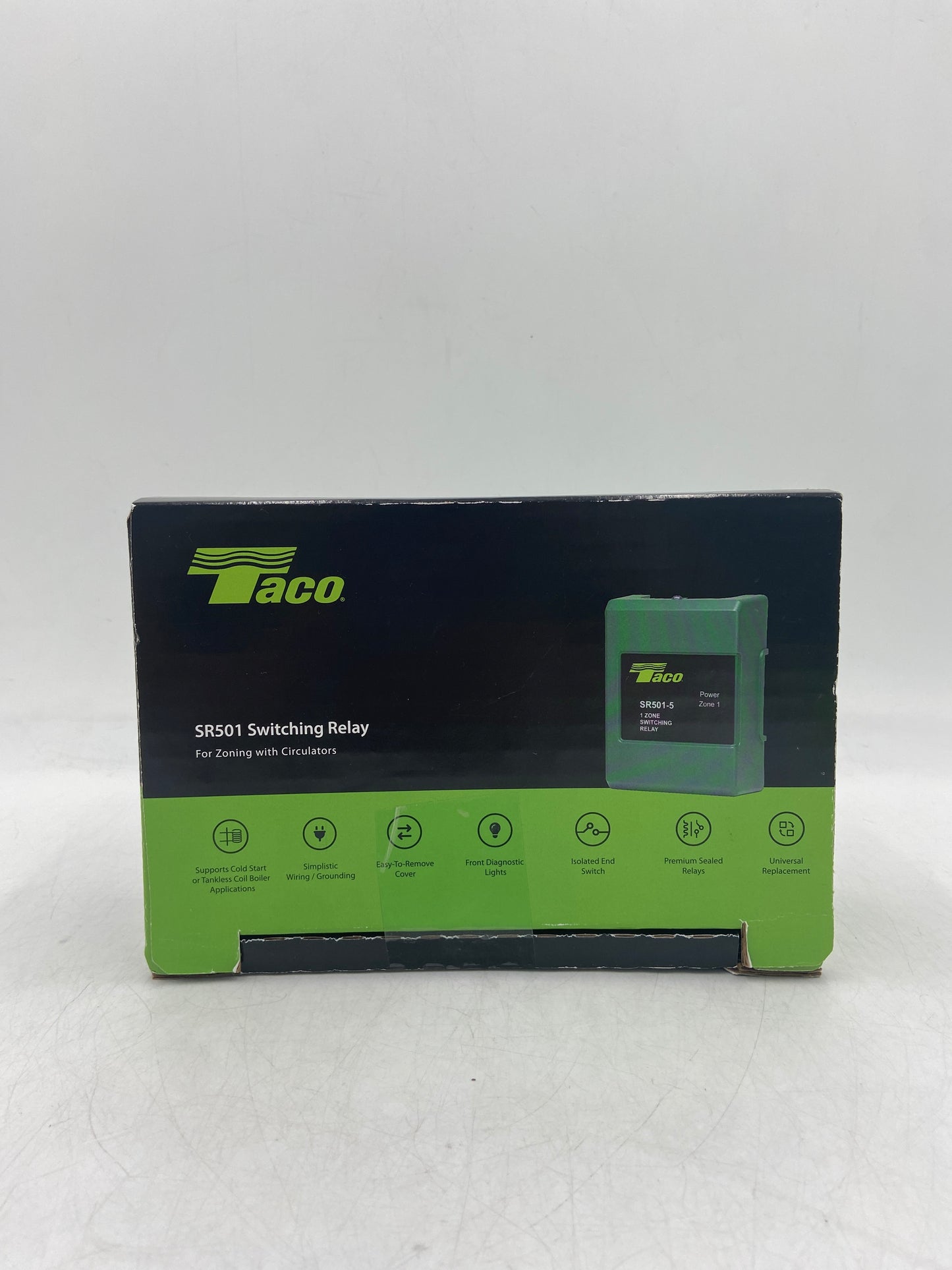 New Taco SR501-5 Switching Relay For Zoning with Circulators SR501-5