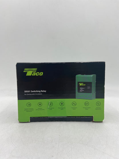 New Taco SR501-5 Switching Relay For Zoning with Circulators SR501-5