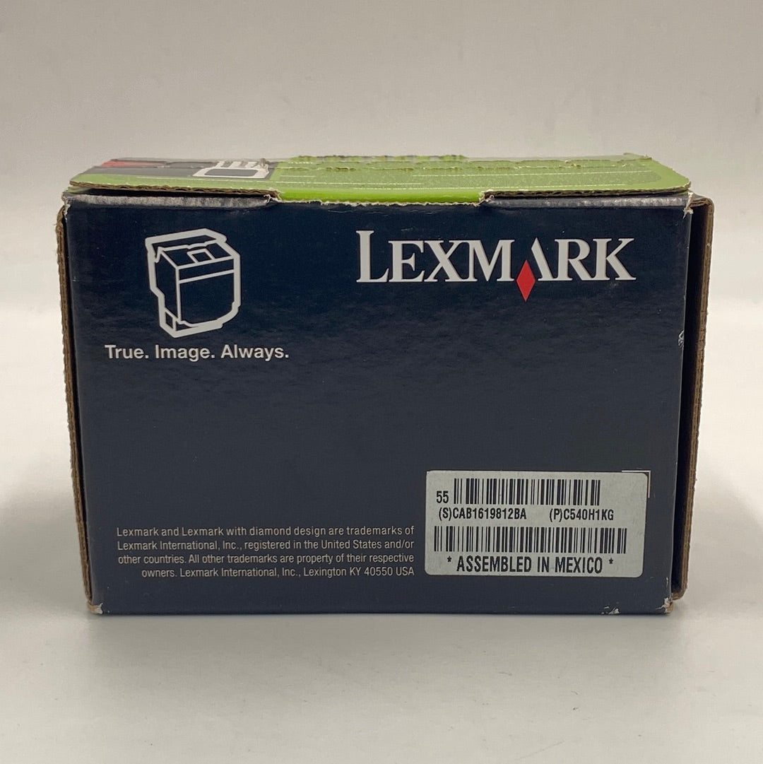 New Lexmark High Yield Toner Cartridge C540H1KG Black Ink Cartridge