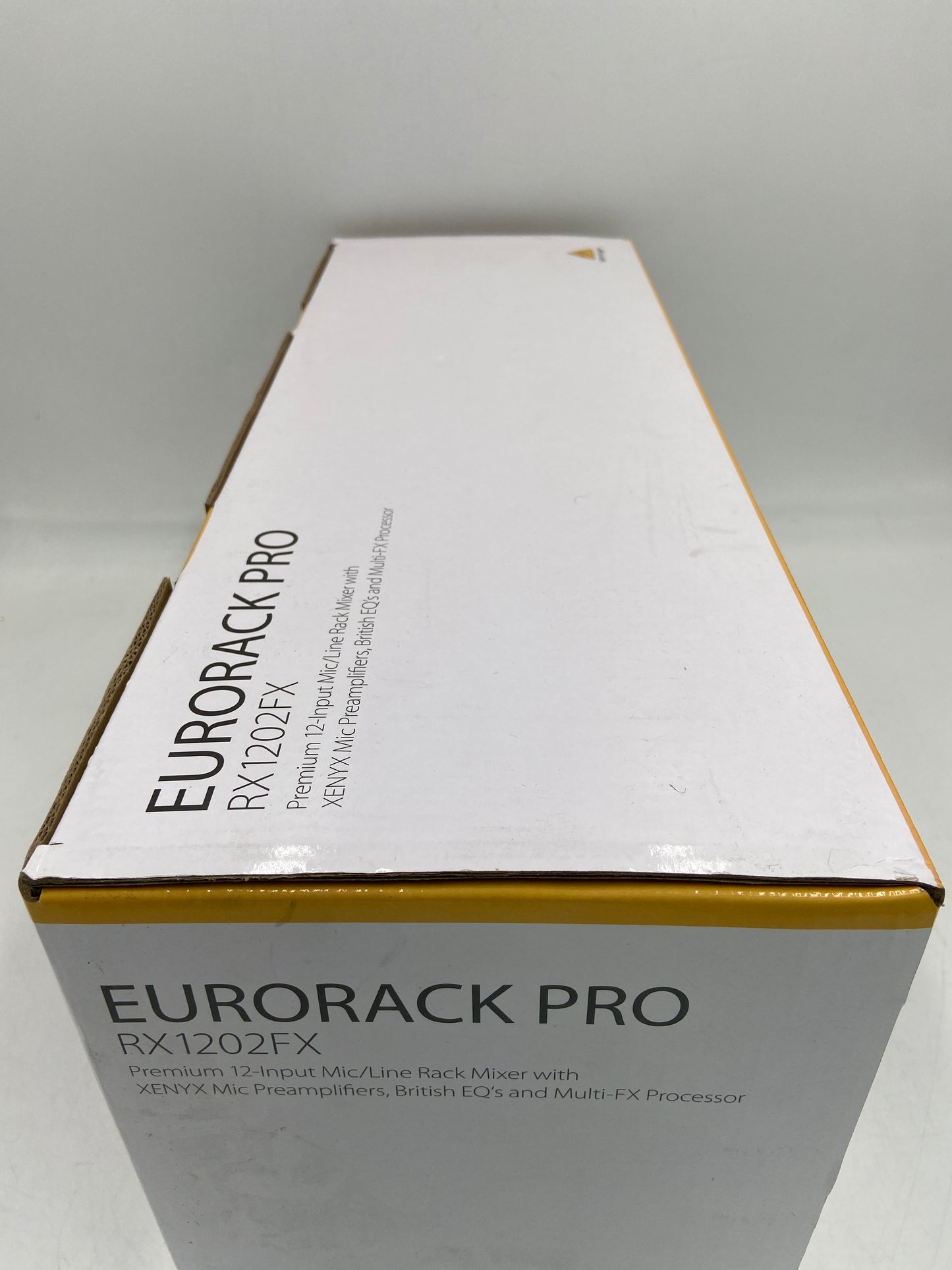 New Behringer Eurorack PRO Premium 12-Input Mic/Line Rack Mixer RX1202FX
