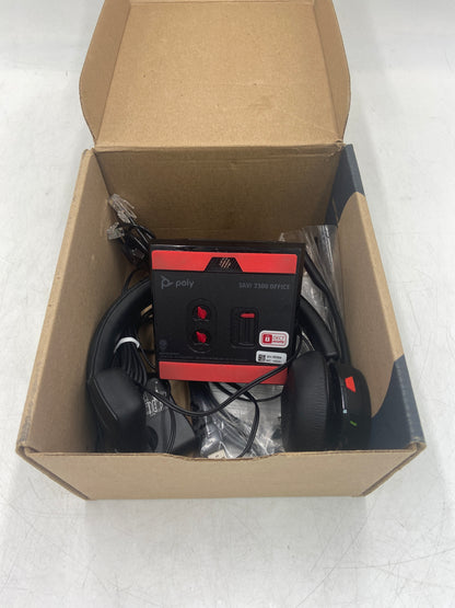 Poly SAVI 7300 OFFICE Headset For Computer And Desk Phone 145DA1