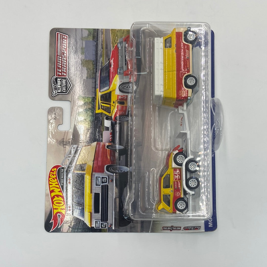 New Hot Wheels Team Transport MG Metro AMG GT3 Hydroplane Set 3/3 #47 #48 #49