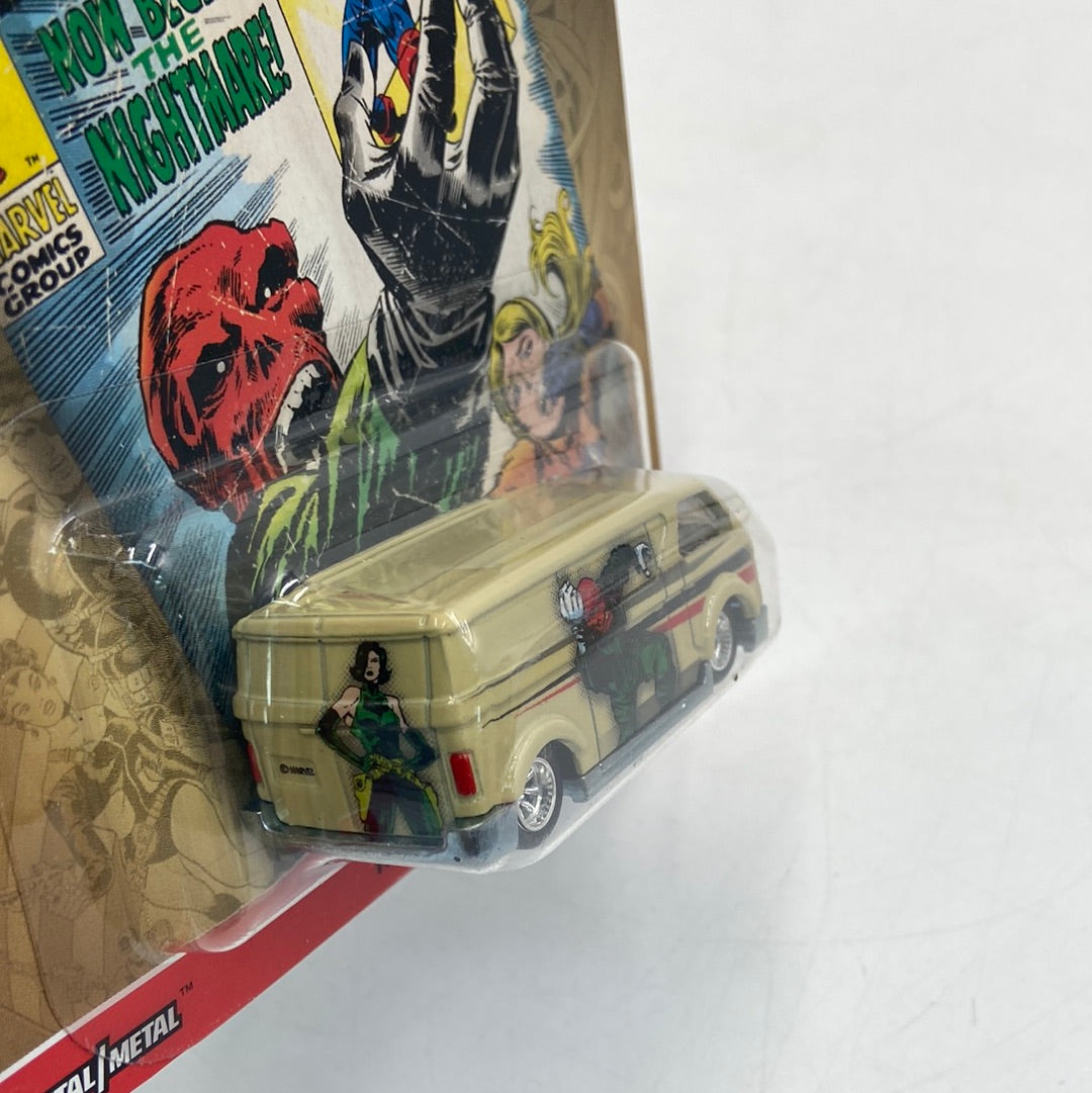 New Hot Wheels Premium Marvel Bundle Lot of 4 Marvel Comics DLB45