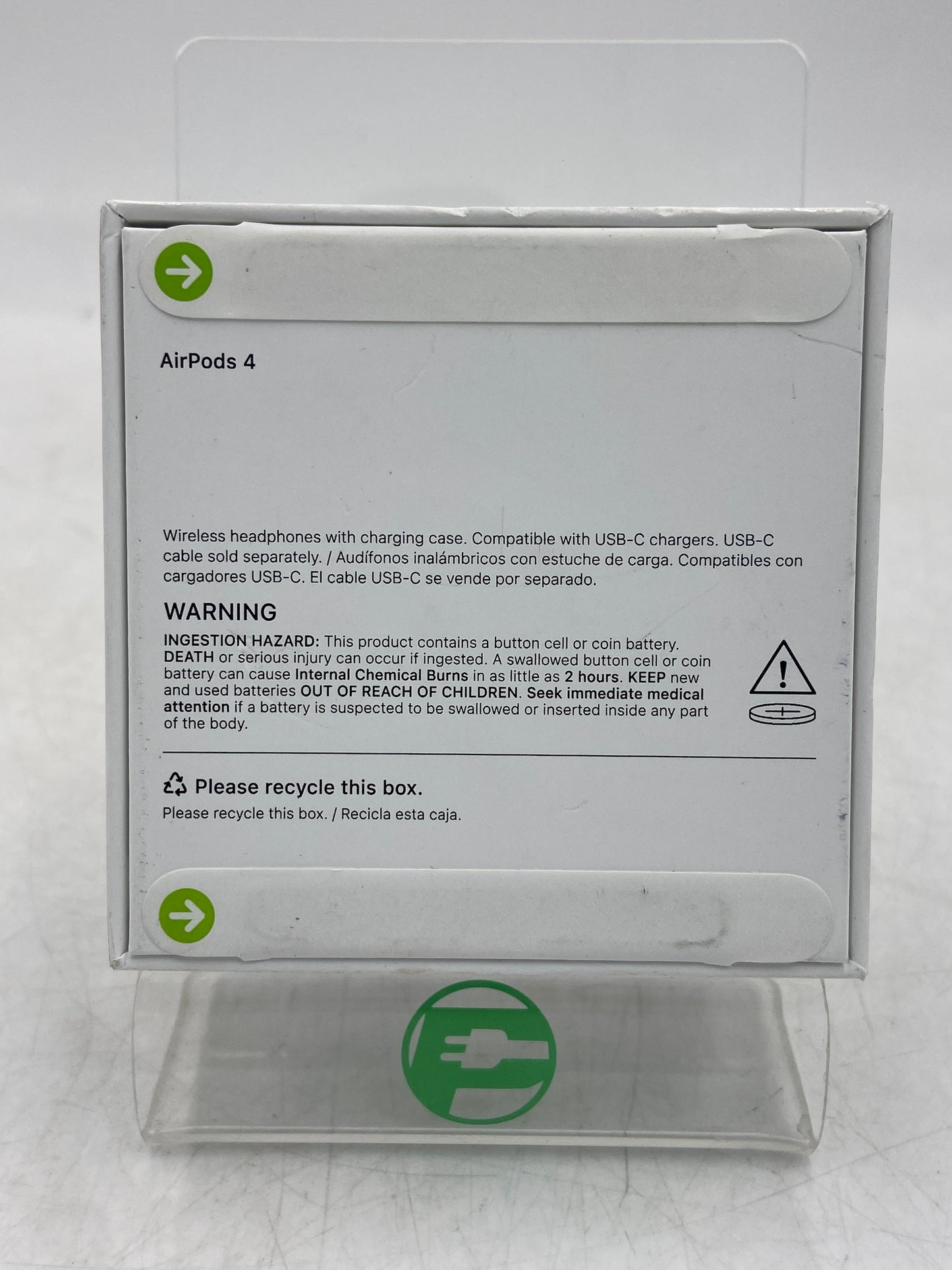 New Apple AirPods 4th Gen with Charging Case A3053 A3050 A3058 MXP63LL/A