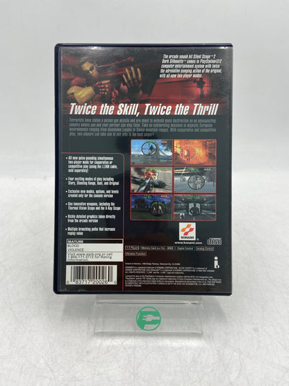 Silent Scope 2: Dark Silhouette (Sony PlayStation 2 PS2, 2001)