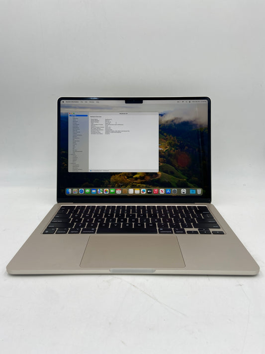 2022 Apple Macbook Air 13" M2 8C GPU 3.5GHz 8GB RAM 256GB SSD MLY13LL/A