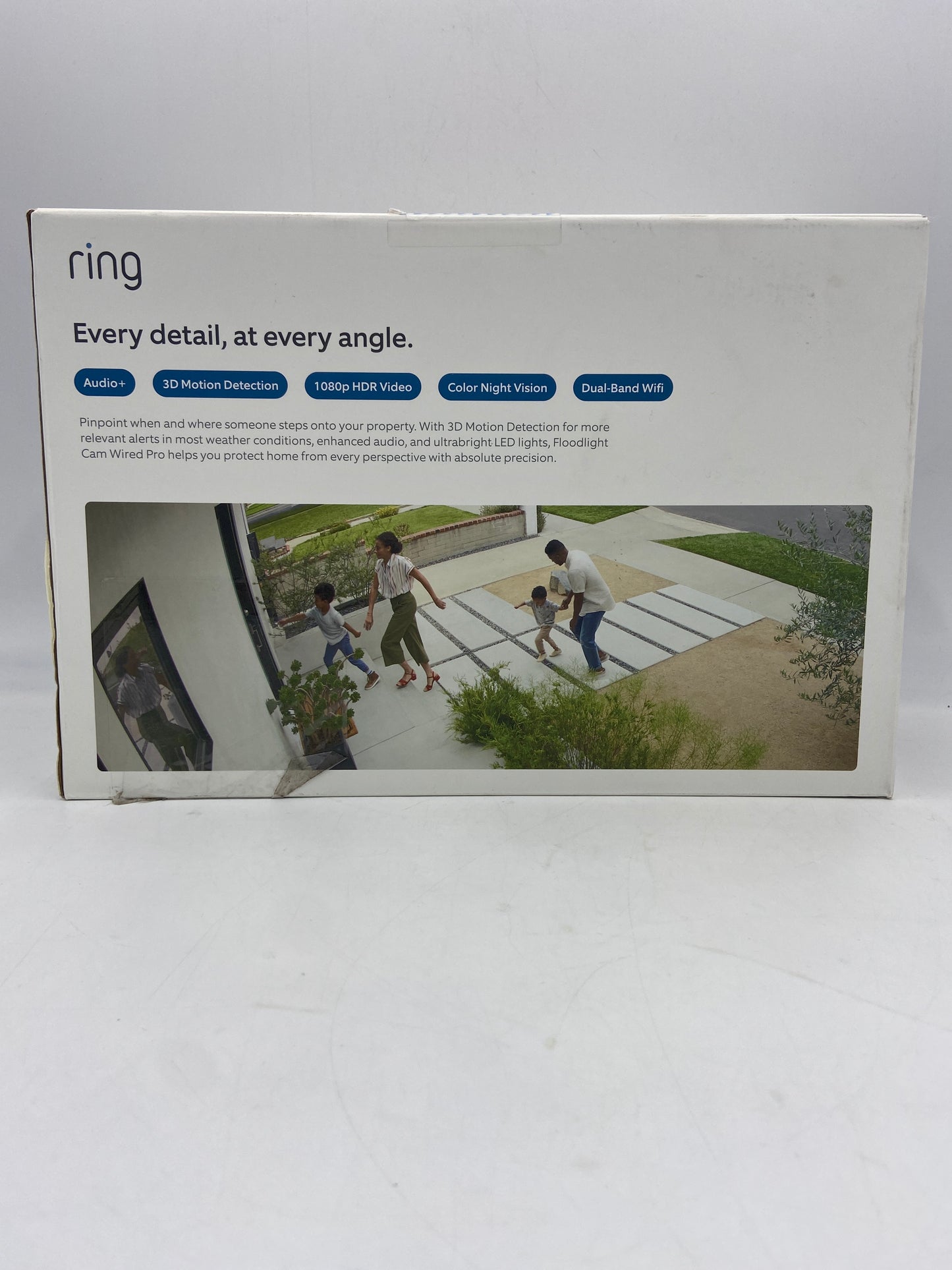 New RING Flood Camera Pro (BLACK) Surveillance Camera