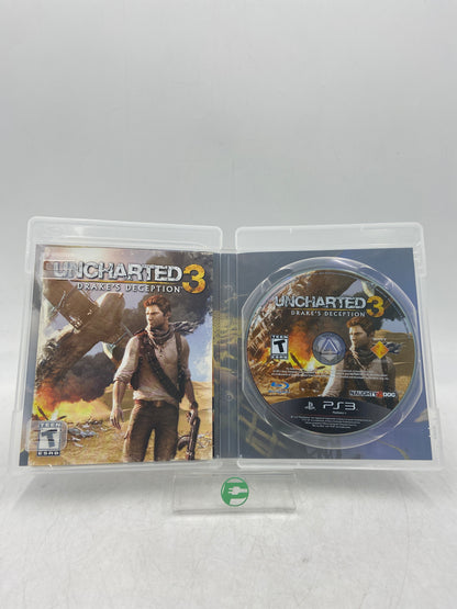Lot of 3 Sony PlayStation 3 PS3 Games Uncharted Lot