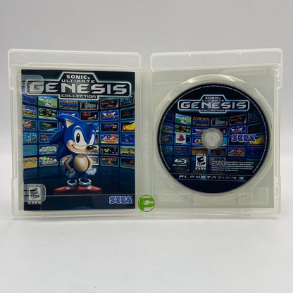 Sonic's Ultimate Genesis Collection (Sony PlayStation 3 PS3, 2009)