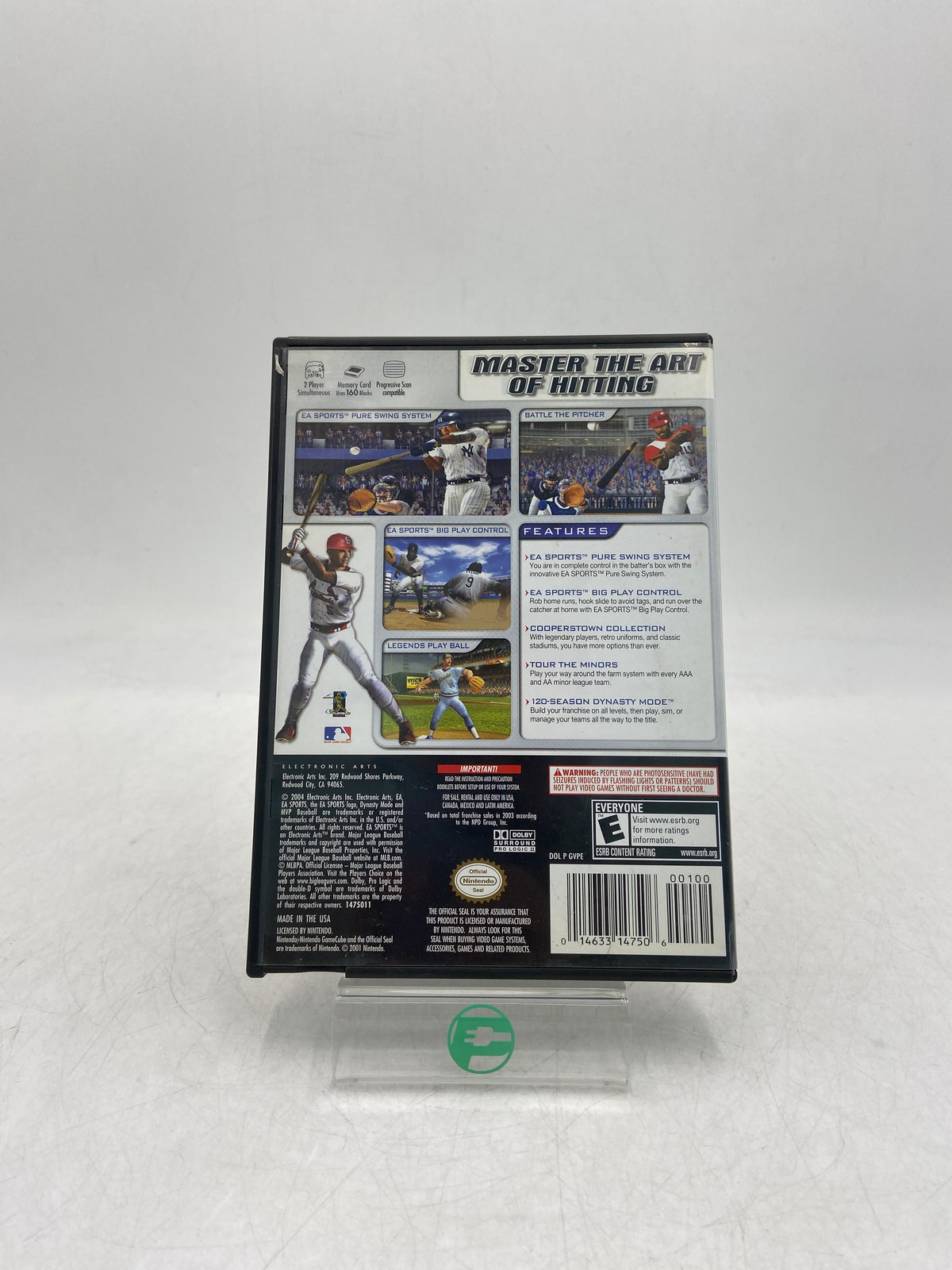 MVP Baseball 2004 (Nintendo GameCube, 2004)