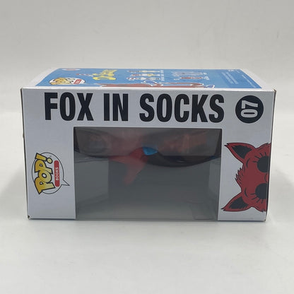 New Funko Pop Books Dr. Suess Fox In Socks Flocked 07