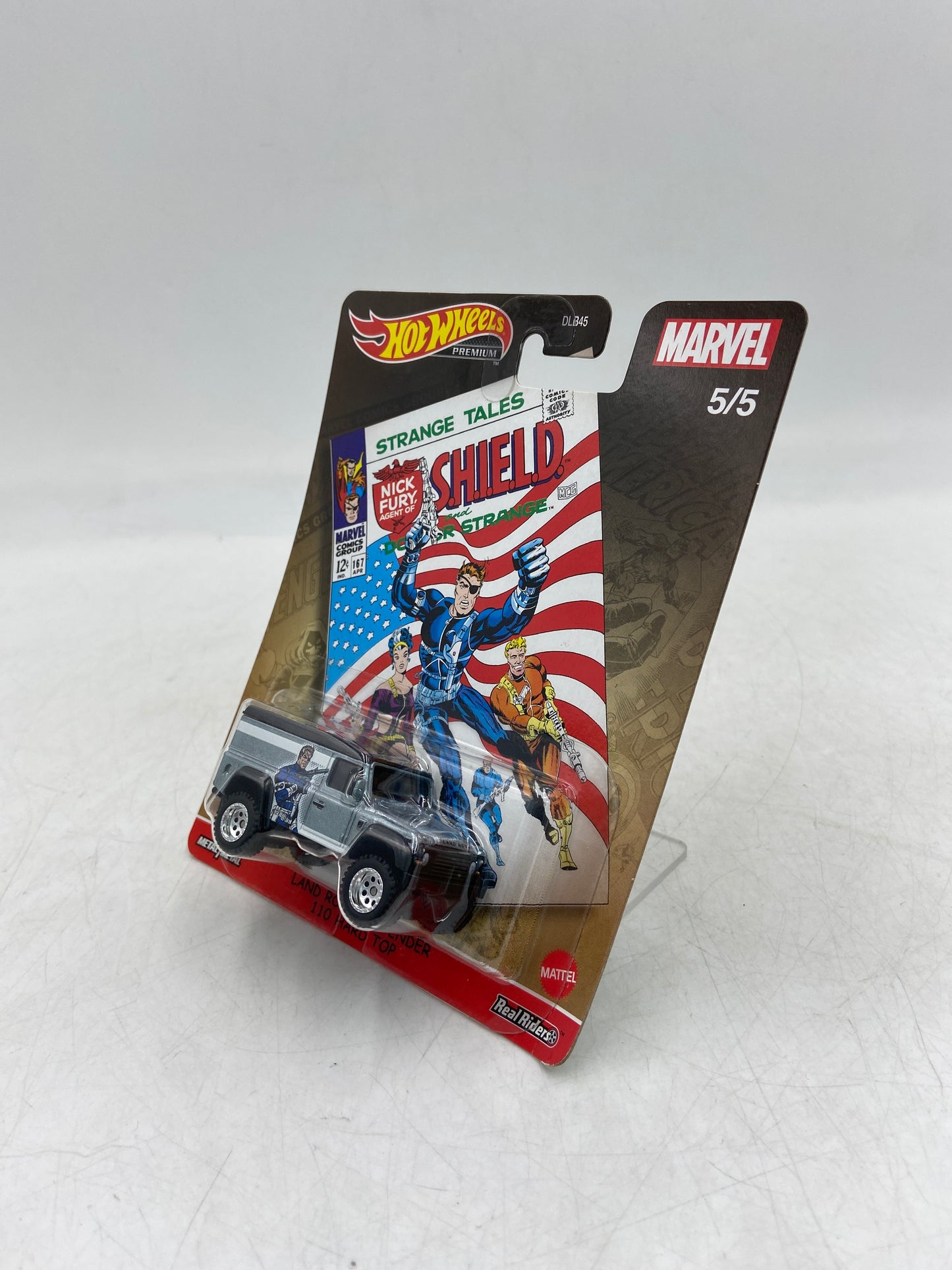 New Hot Wheels Premium Marvel Bundle Lot of 4 Marvel Comics DLB45