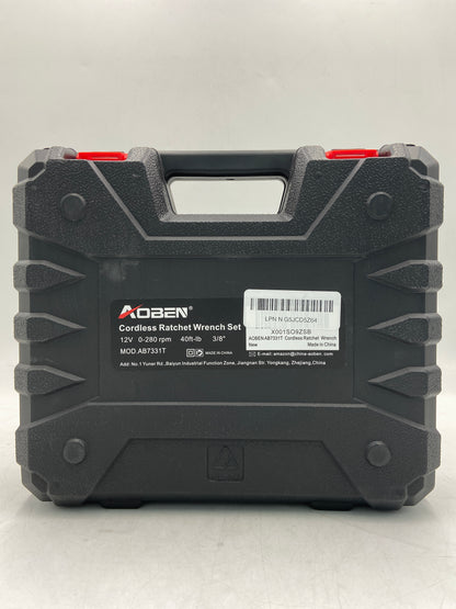 New AOBEN 12V Cordless Wrench with Case Hand Tool AB7331T