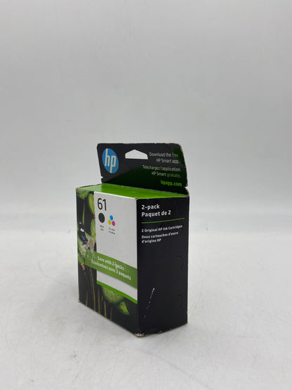 New HP 61 Black/Tri-color  Ink Cartridge