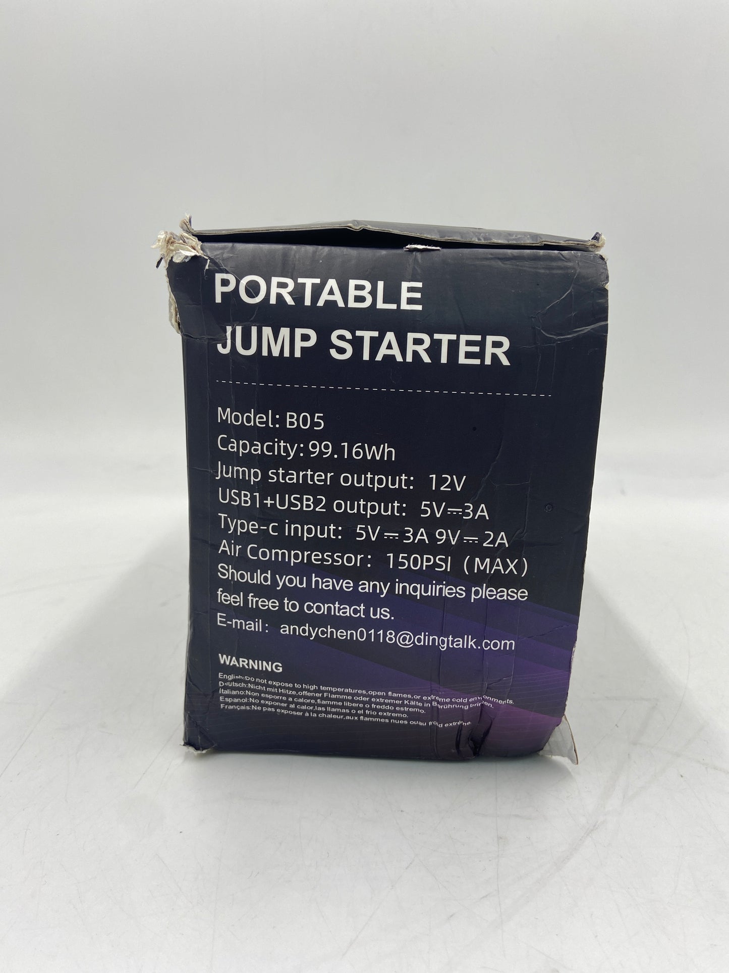 New BSMOOM Portable Jump Starter Car Jump Starter B0A 7000a