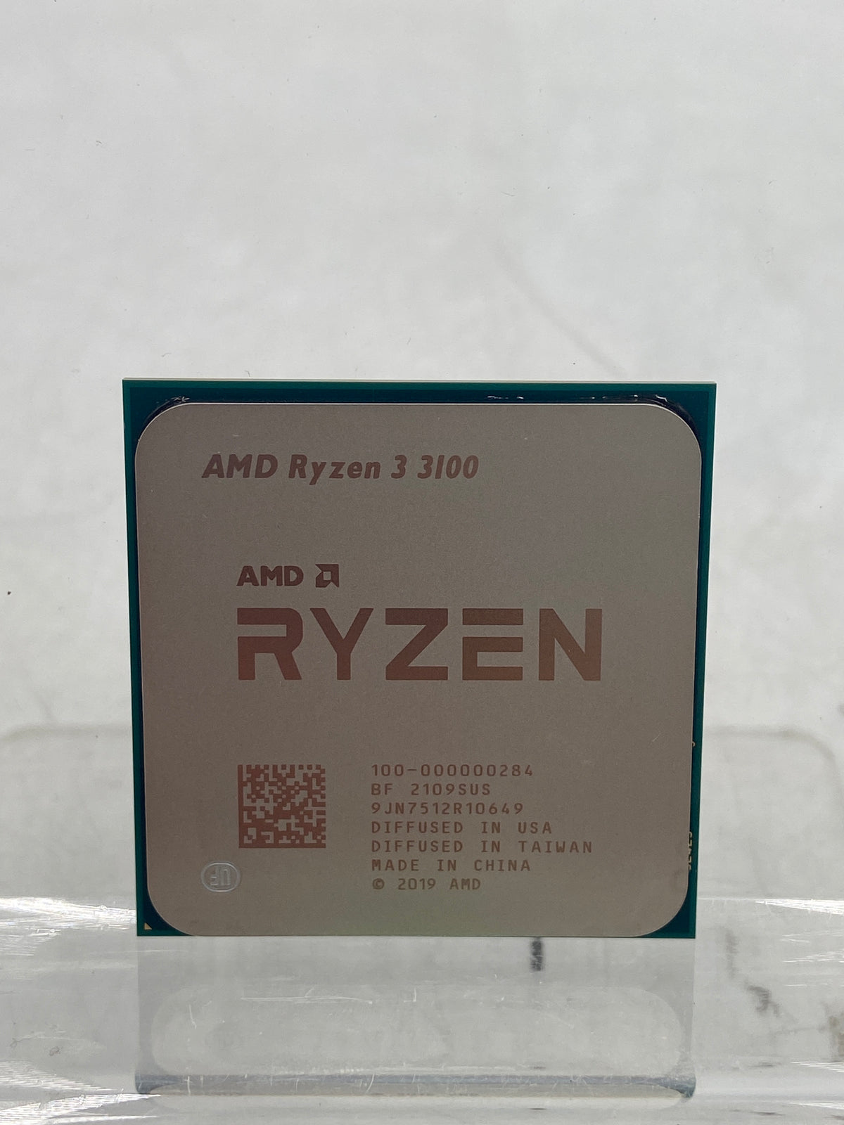 AMD Ryzen 3 3100 3.60GHz Quad Core 100-000000284 8 Thread AM4 CPU