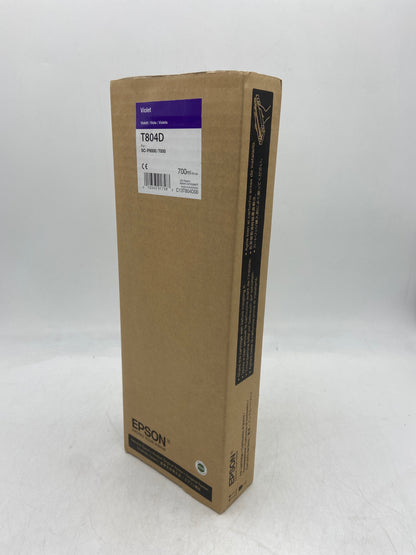 New Epson T804D Violet 700ml EXP 2018 Ink Cartridge for Epson Stylus Pro C13T804D00
