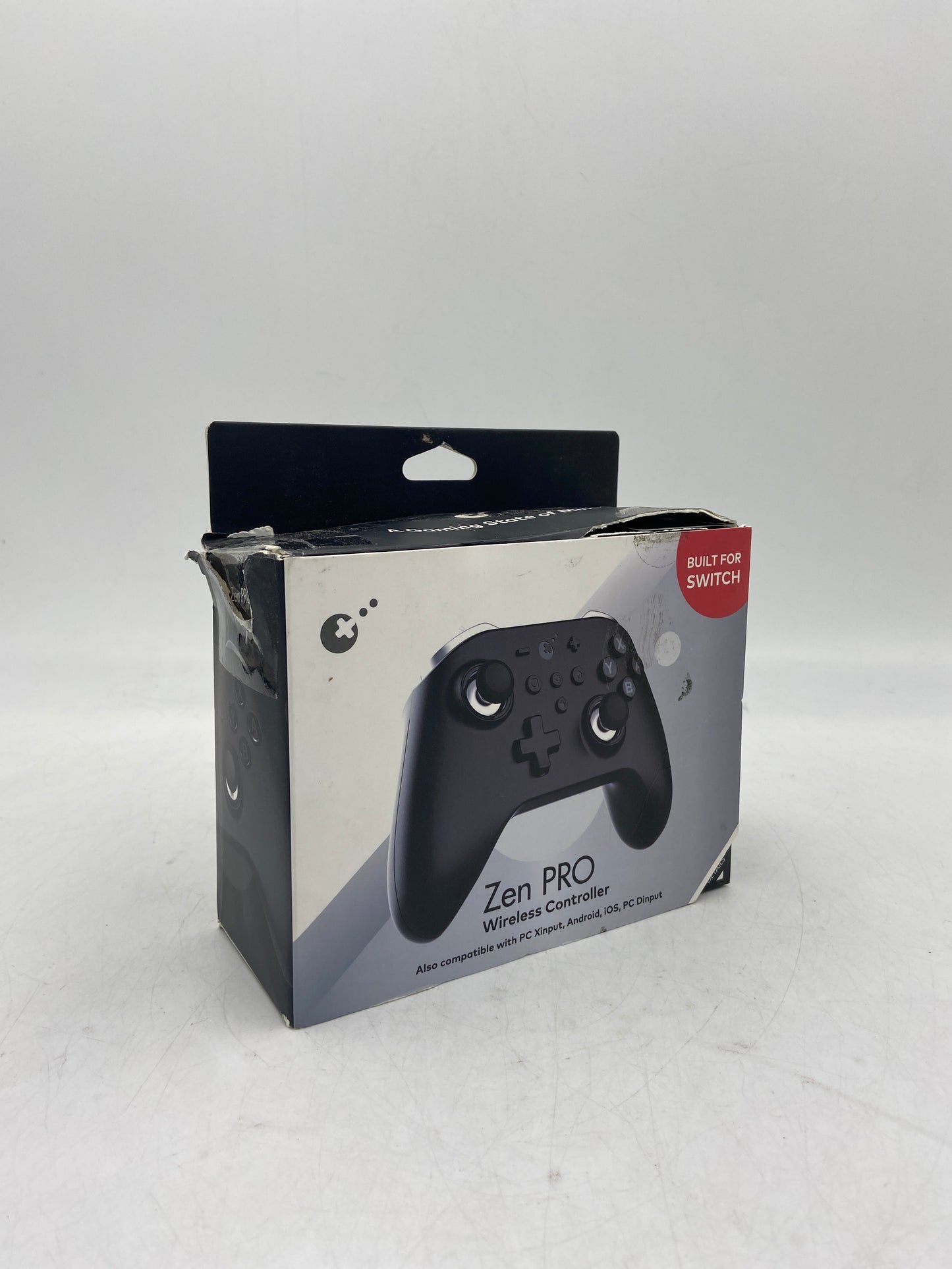 New Zen Pro for Nintendo Switch, PC, Android, iOS Wireless Gaming Controller NS09 (Black & White)