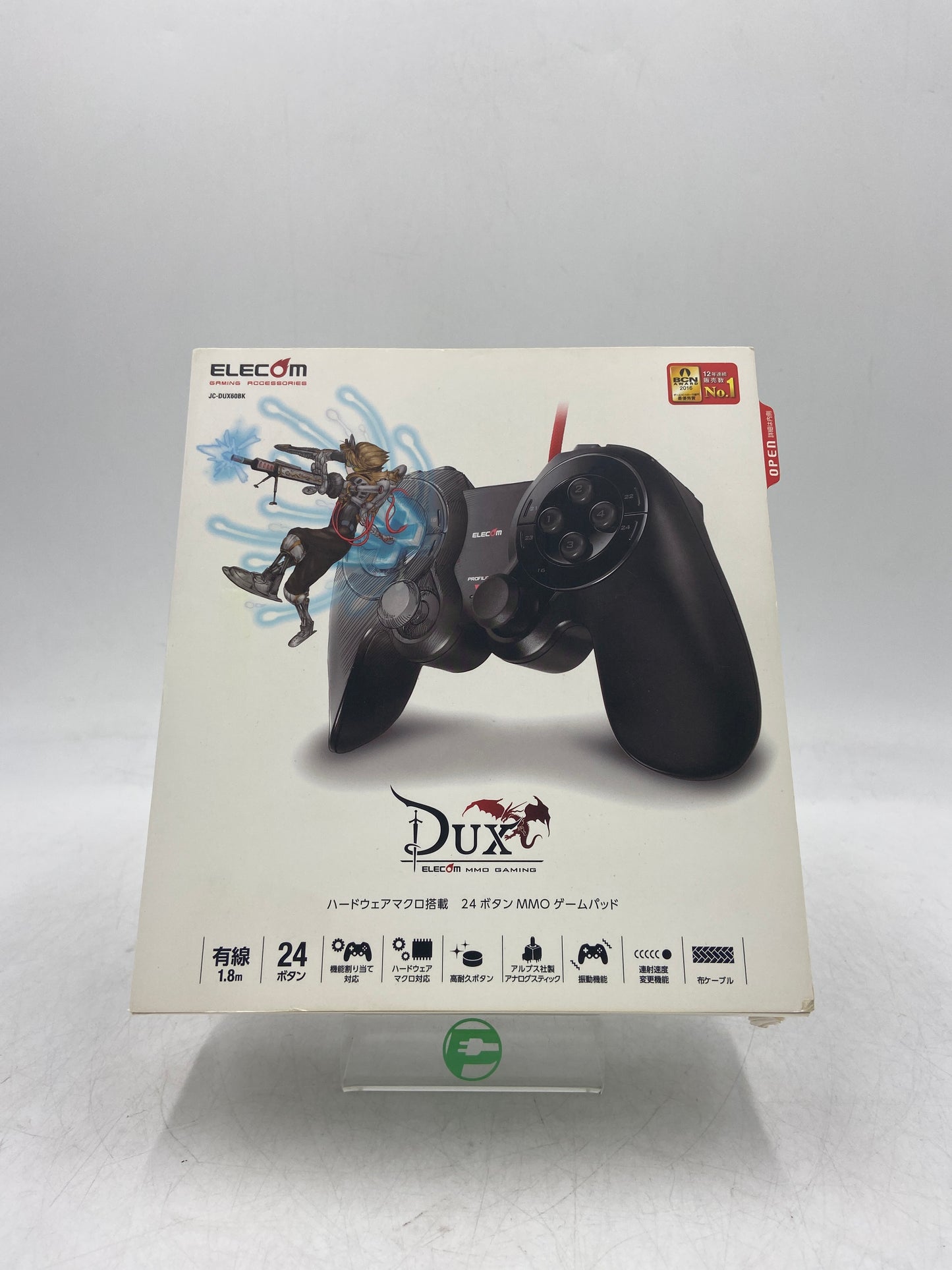 Elecom Dux Controller 24-Button Video Game Controller JC-DUX60BK