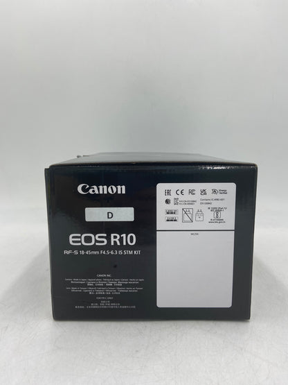New Canon EOS R10 24.2MP Compact APS-C Mirrorless Camera