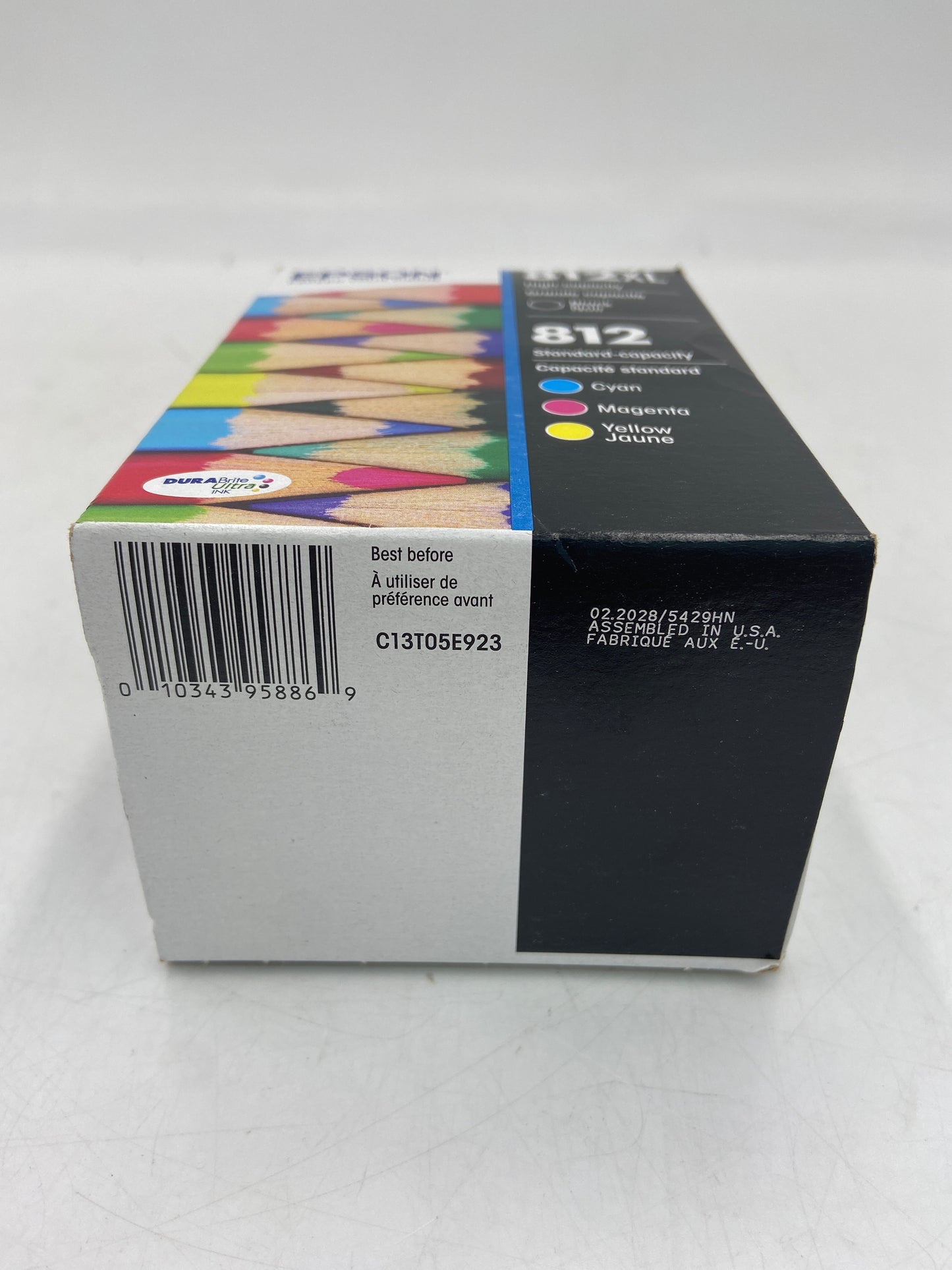 New Epson 812XL/812 Black/Tri-color  Ink Cartridge
