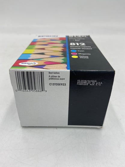 New Epson 812XL/812 Black/Tri-color  Ink Cartridge