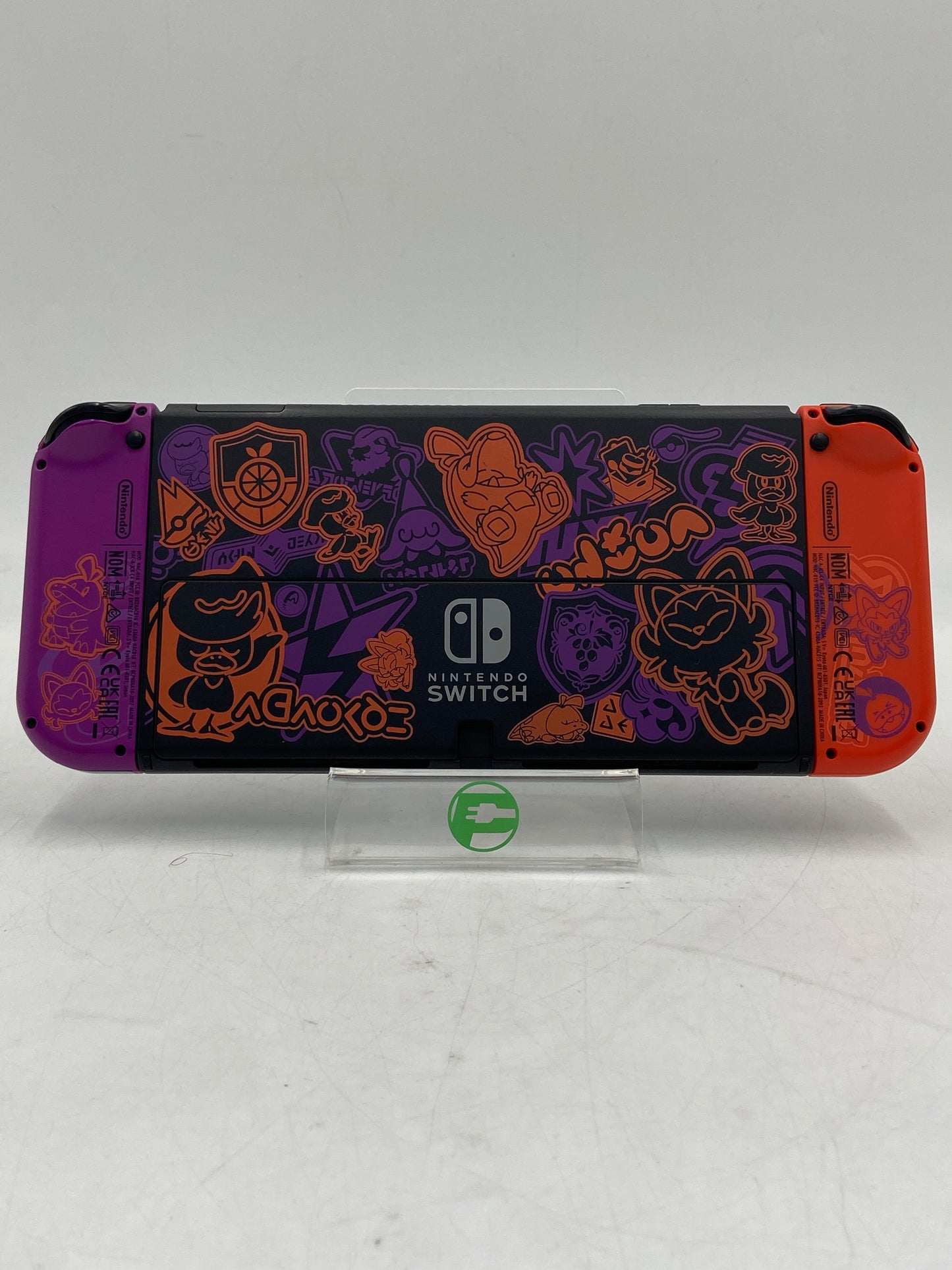 Nintendo Switch OLED Video Game Console HEG-001 Pokemon Scarlet & Violet Edition