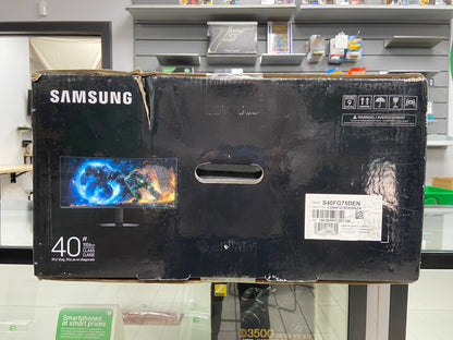New Samsung Odyssey 40" G75F 5K2K WUHD LCD VA Curved Gaming Monitor