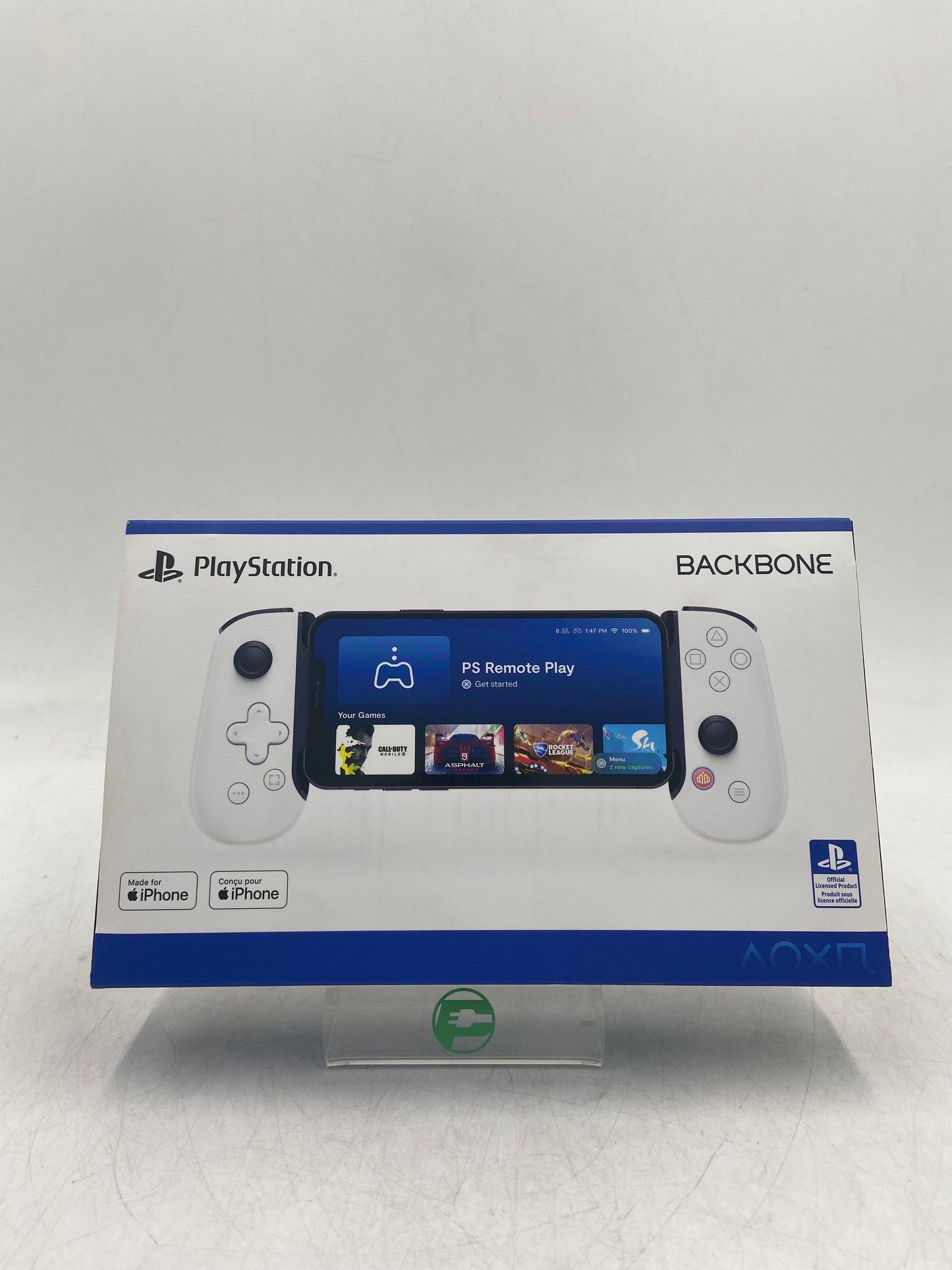 Backbone One Playstation Edition Lighting Mobile Gaming Controller BB-02-W-S