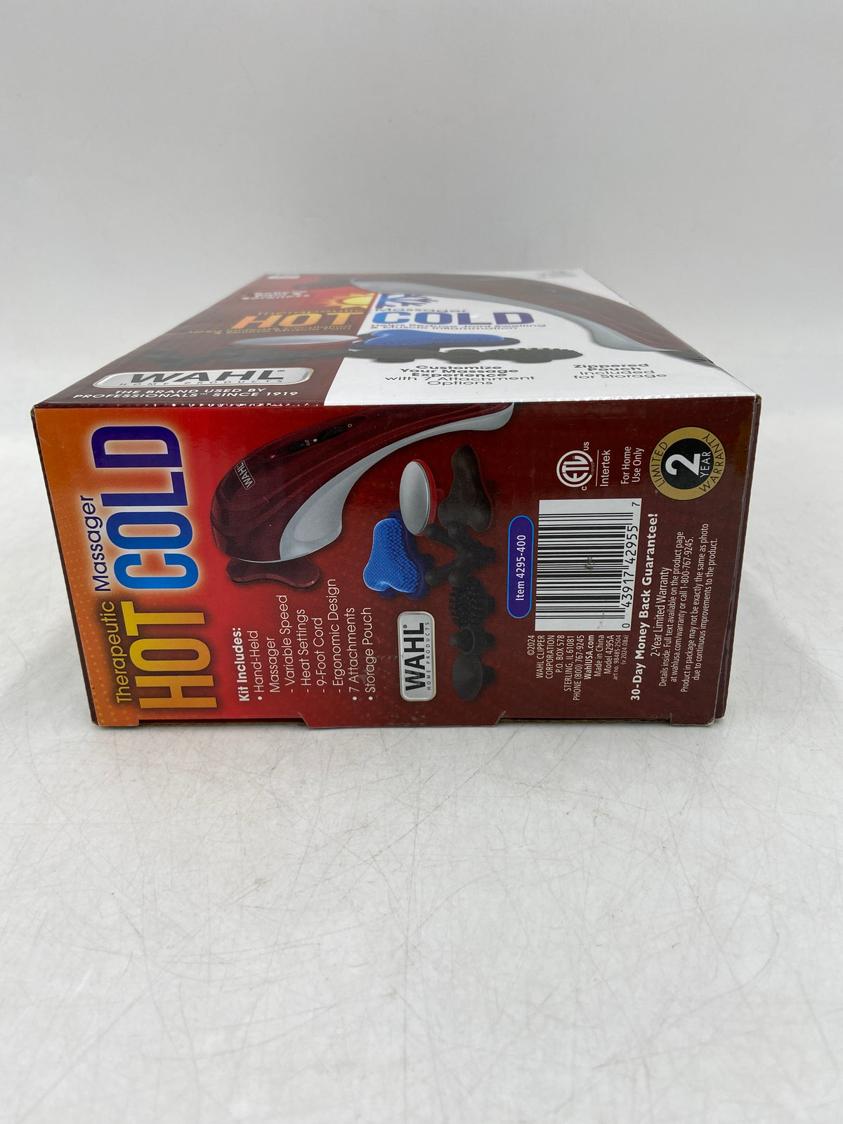 New Wahl Hot Cold Therapeutic Massager 4295-400