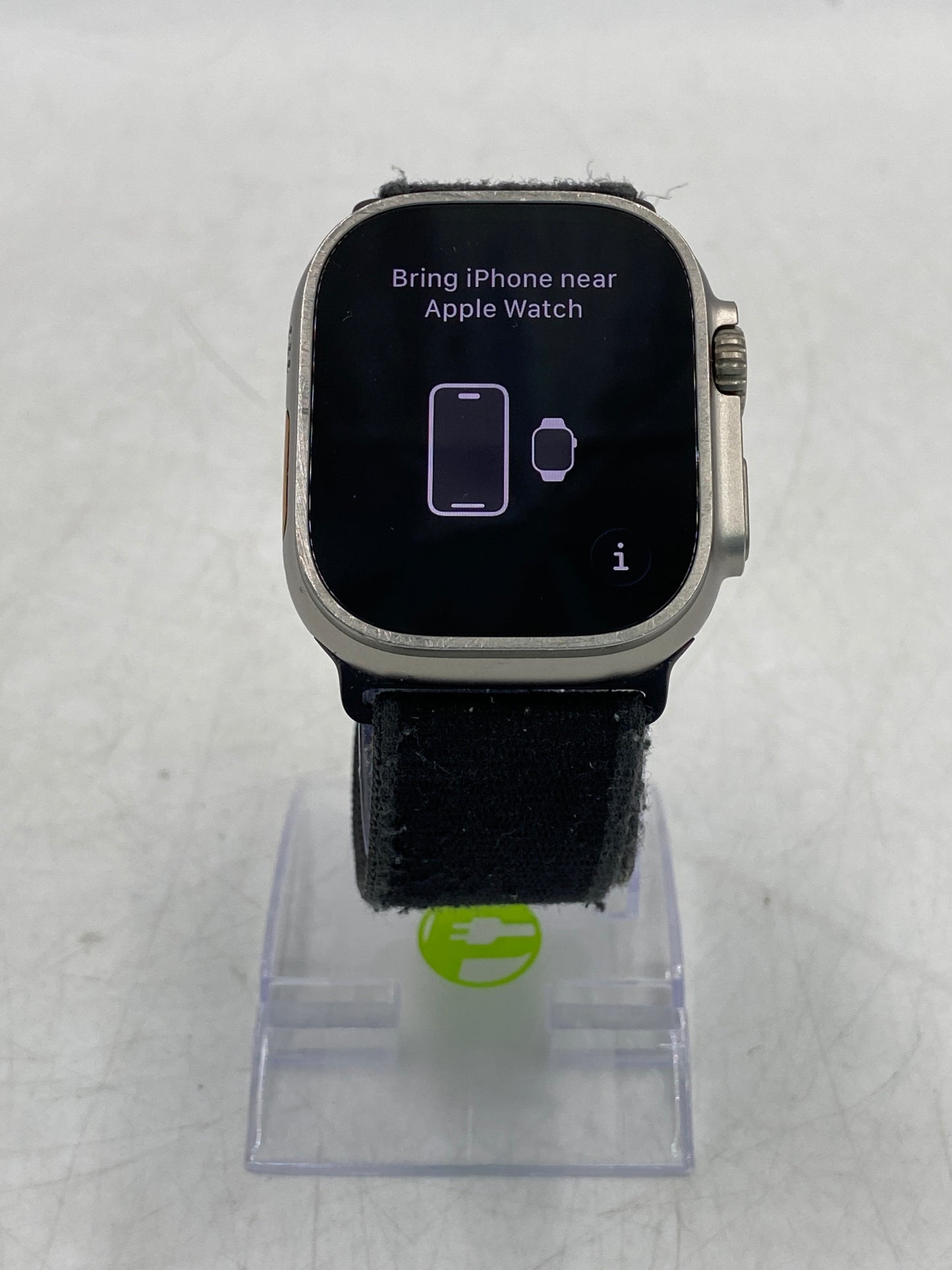 Unlocked Apple Watch Ultra 2 49MM Natural Titanium Dark Gray Trail Loop A2986