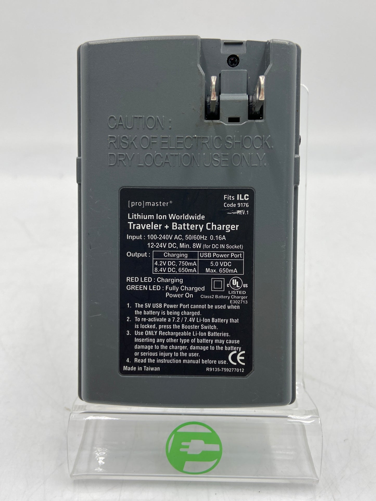 [PRO] Master Lithium Ion Worldwide Traveler + Battery Charger 9176