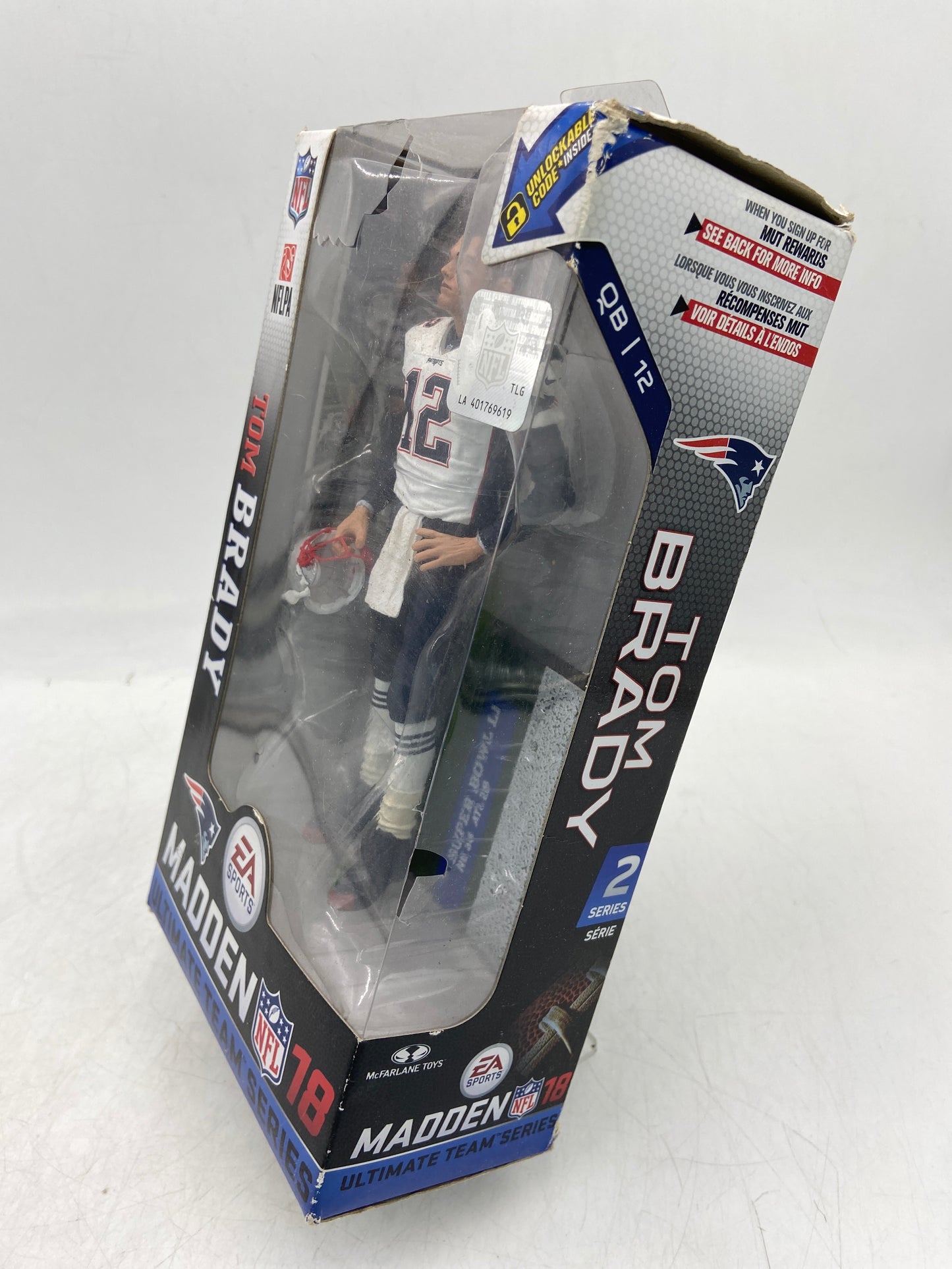 New McFarlane Toys EA Sports Madden 2018 Ultimate Series TOM BRADY Toy Action 