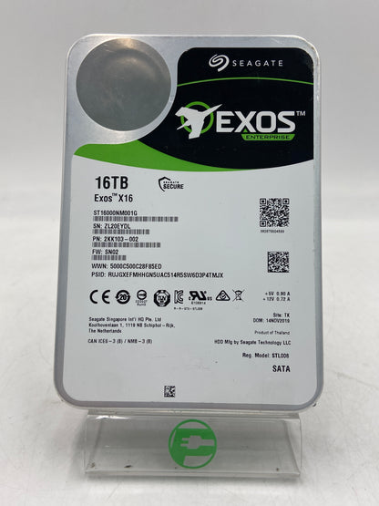 Seagate EXOS X16 16TB SATA Enterprise Hard Drive STL008