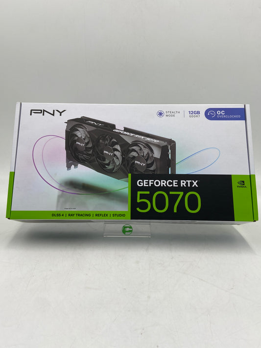 New PNY NVIDIA GeForce RTX 5070 Computer PC Graphics Card