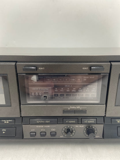 Technics Stereo Double  Cassette Deck RS-TR165