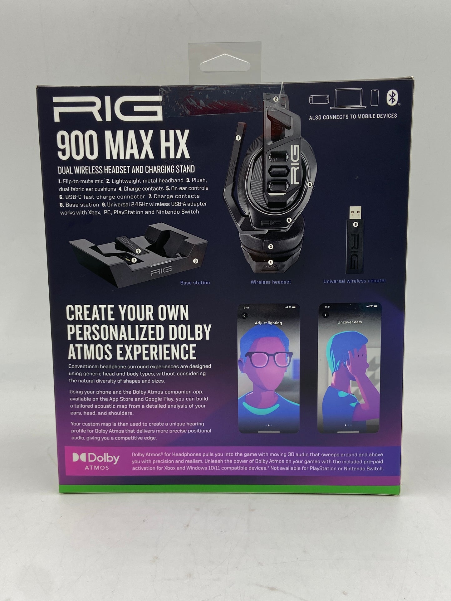 New Nacon RIG Wireless Headset 900 MAX HX