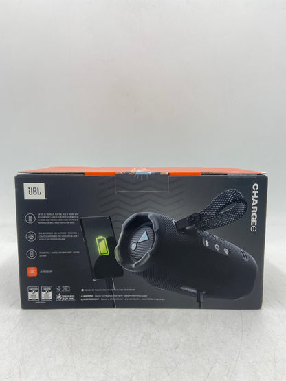 New JBL Charge 6 Portable Waterproof Bluetooth Speaker Black JBLCHARGE6BLKAM