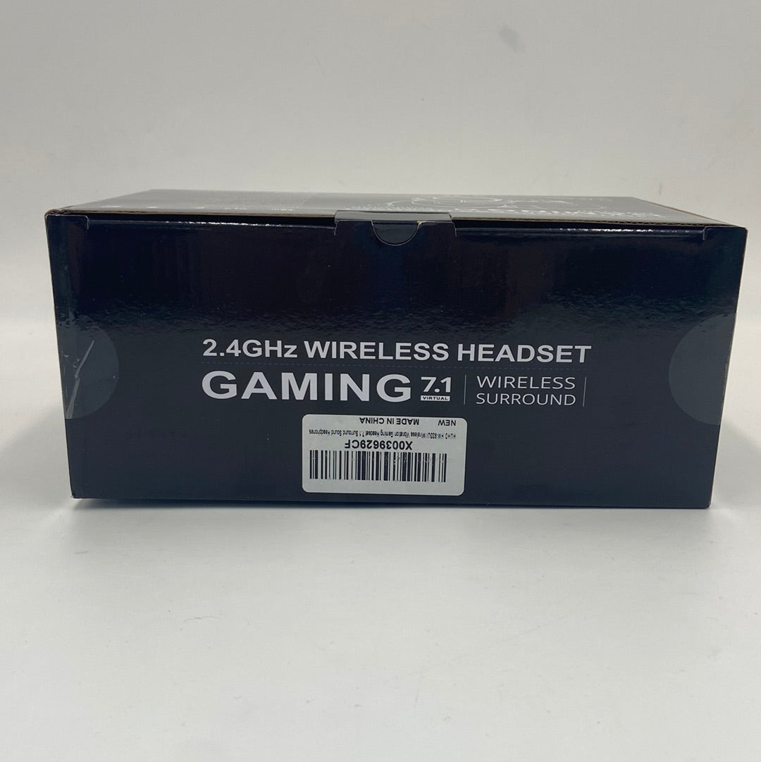 New HUHD Gaming 7.1 Wireless Headset Black HW-933UI