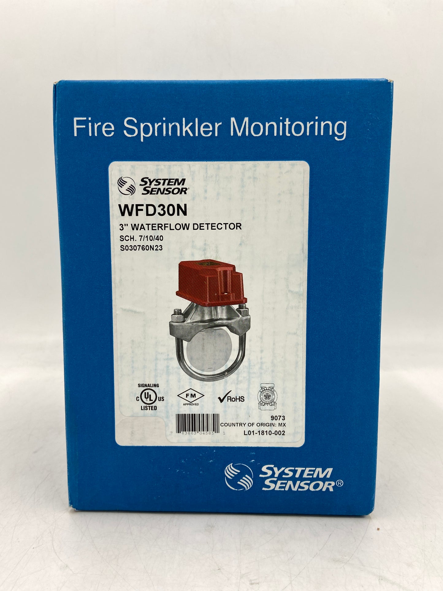 New SYSTEM SENSOR 3" Waterflow Detector Waterflow Detector WFD30N 9073