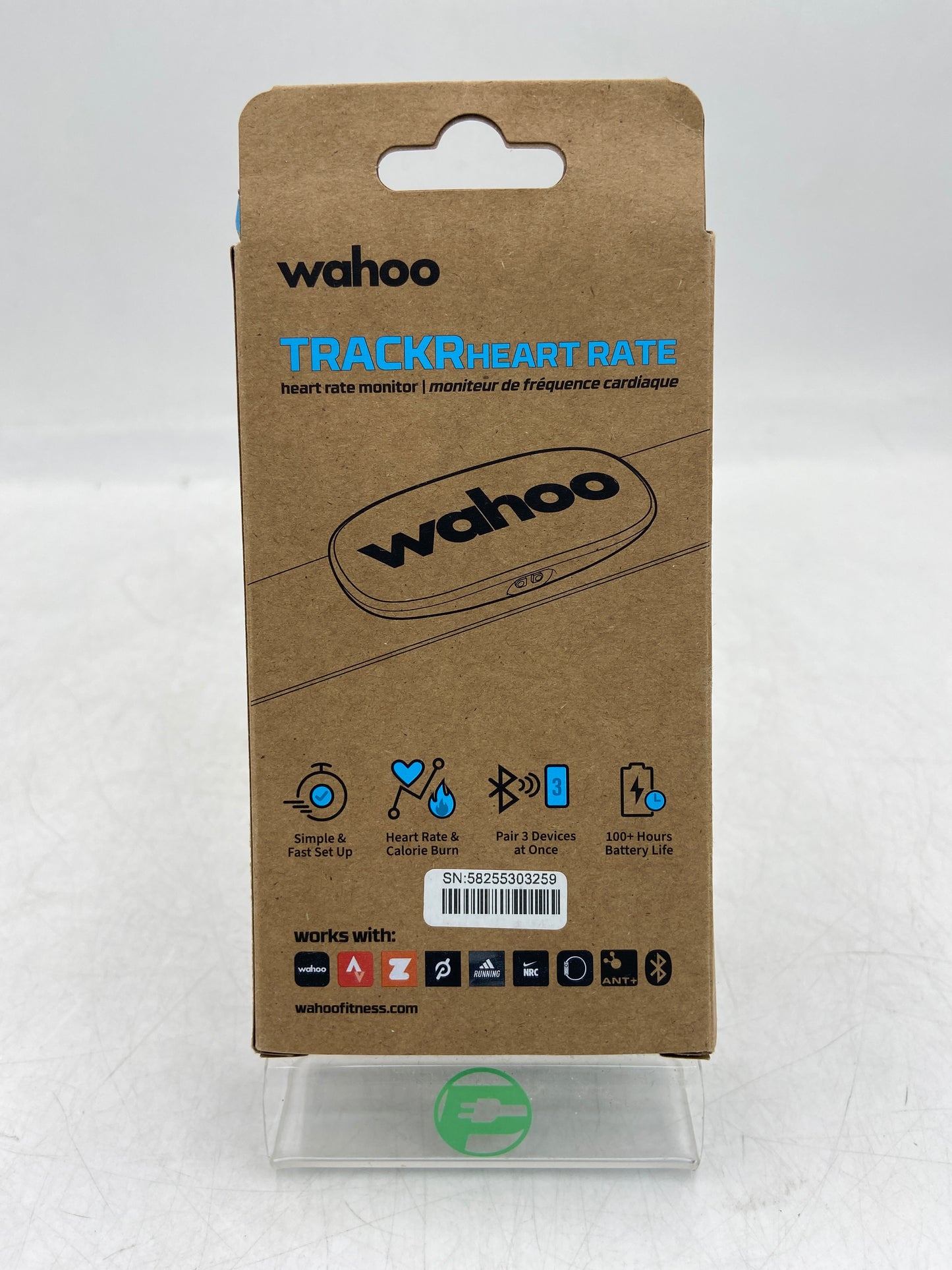 New Wahoo TrackrHeart Rate Heart Rate Monitor WFBTHR05W