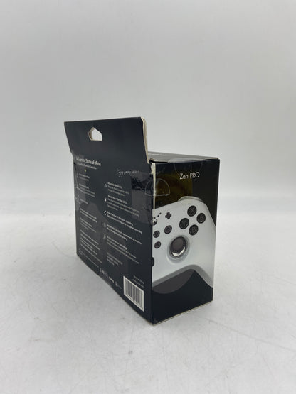 New Zen Pro for Nintendo Switch, PC, Android, iOS Wireless Gaming Controller NS09 (Black & White)