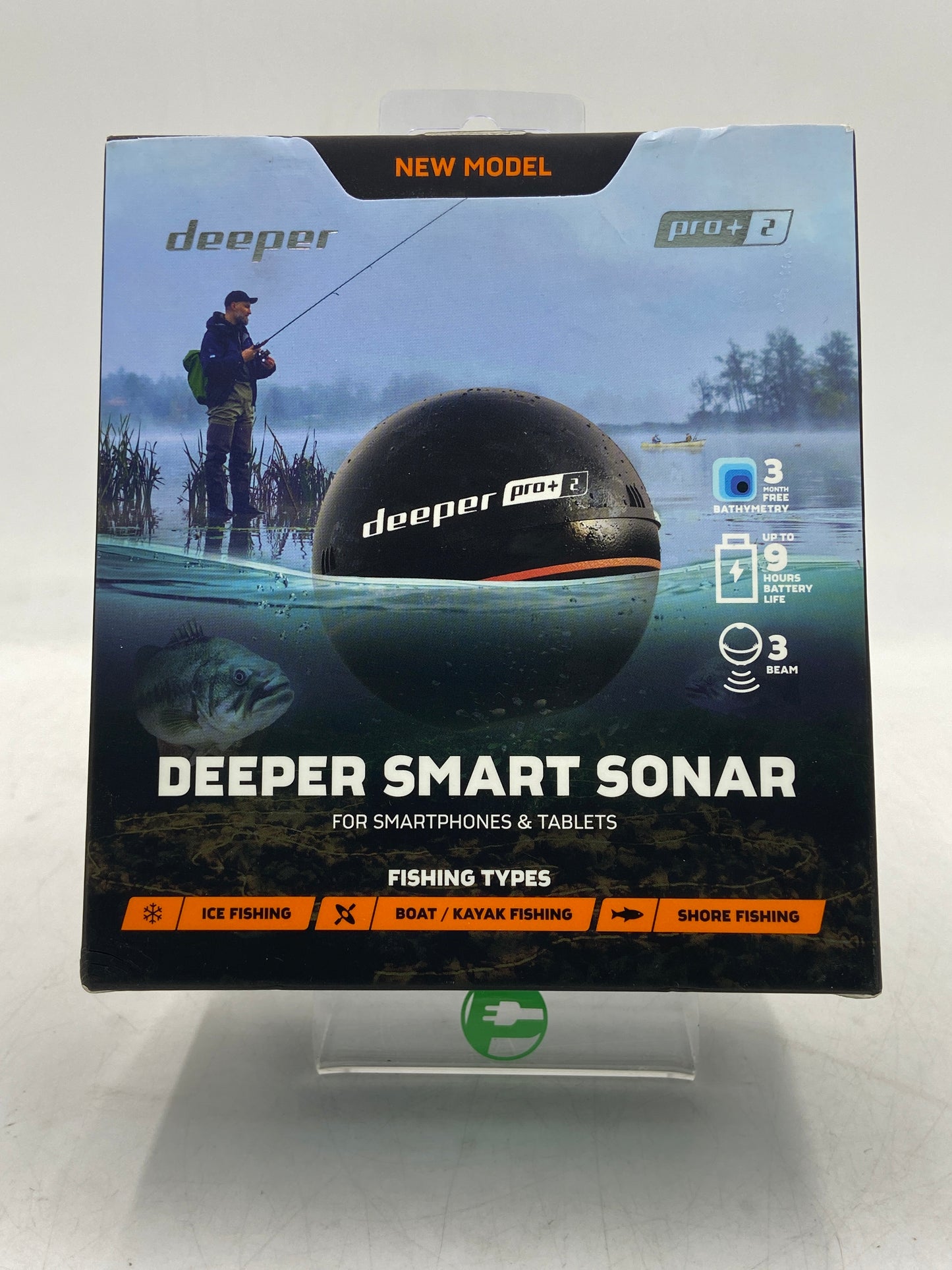 New Deeper Deeper Smart Sonar Pro+2 Castable Sonar With Built-In GPS DP5H10S10