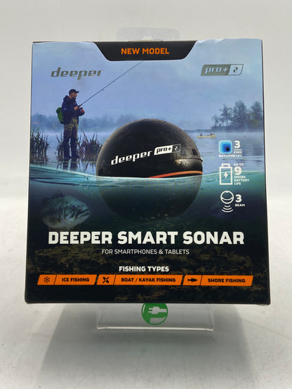 New Deeper Deeper Smart Sonar Pro+2 Castable Sonar With Built-In GPS DP5H10S10