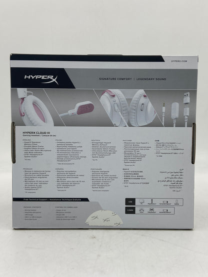 HyperX CLOUD 3 Gaming Headset Pink CL006