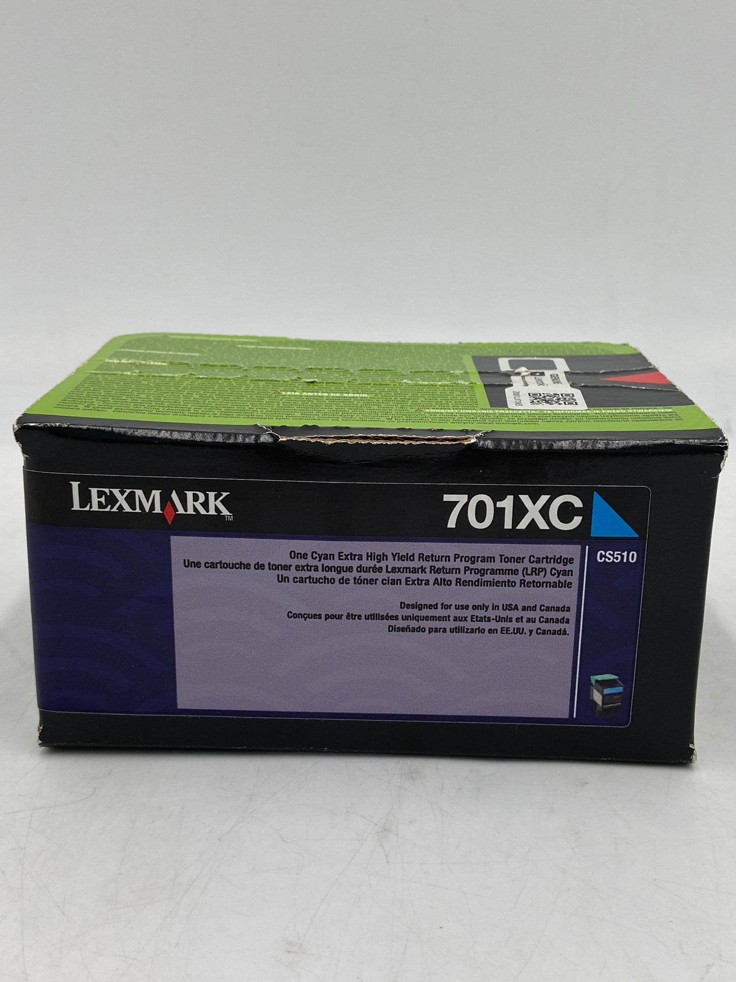 New Lexmark 701XC CS510 Cyan Toner Cartridge