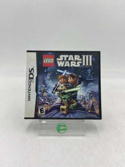 LEGO Star Wars III: The Clone Wars (Nintendo DS, 2011) Video Game Cartridge